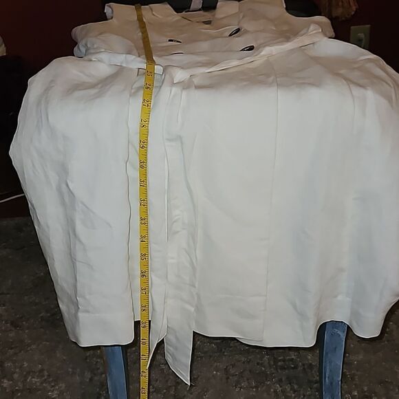 NWT H&M Linen blend shirt dress size Medium - Picture 13 of 13